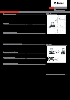 Minibagger Bobcat E55z