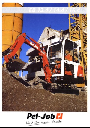 Minibagger Pel-Job EB 12.4