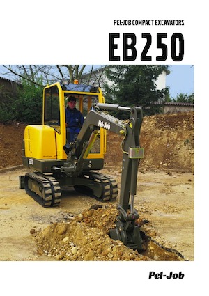 Minibagger Pel-Job EB 250 XT