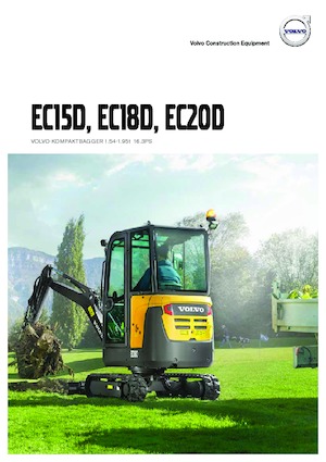Minibagger Volvo EC18D