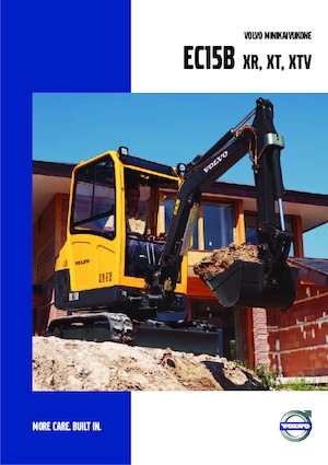 Minibagger Volvo EC15B XT
