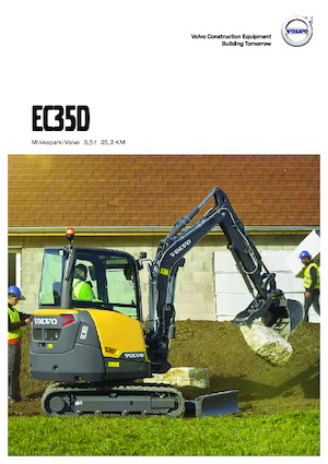 Minibagger Volvo EC35D