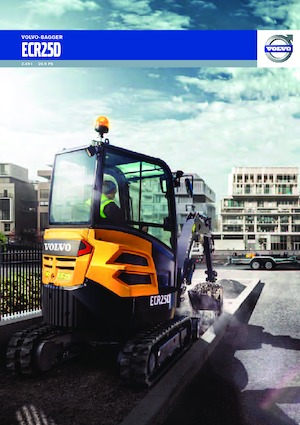 Minibagger Volvo ECR25D