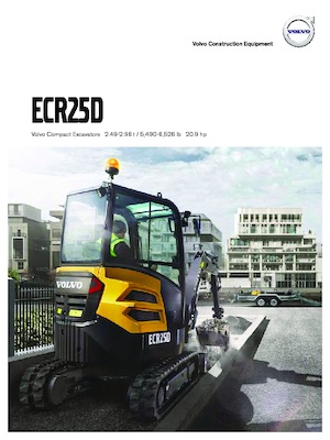 Minibagger Volvo ECR25D