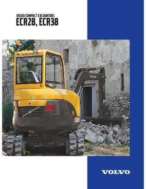 Minibagger Volvo ECR28