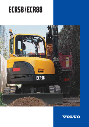 Minibagger Volvo ECR58