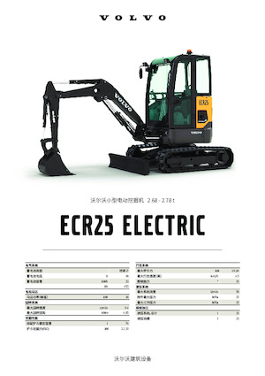 Minibagger Volvo ECR25 ELECTRIC