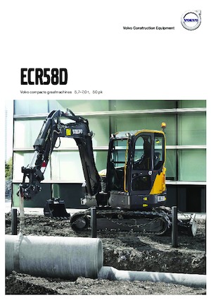 Minibagger Volvo ECR58D