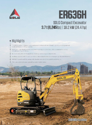 Minibagger SDLG ER636H