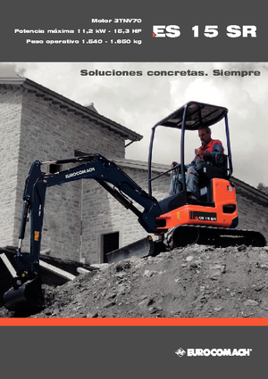 Minibagger Eurocomach ES 15 SR
