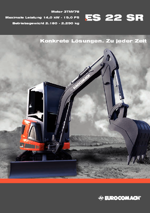 Minibagger Eurocomach ES 22 SR