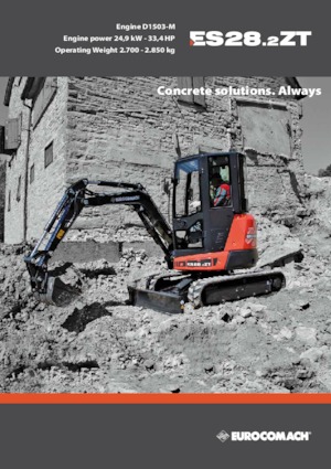 Minibagger Eurocomach ES 28.2 ZT