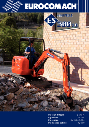 Minibagger Eurocomach ES 300 SR