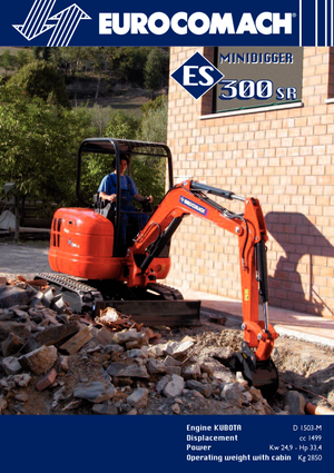 Minibagger Eurocomach ES 300 SR