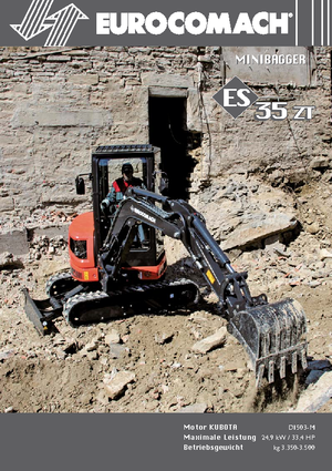 Minibagger Eurocomach ES 35 ZT