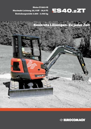 Minibagger Eurocomach ES 40.2 ZT