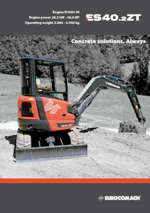 Minibagger Eurocomach ES 40.2 ZT