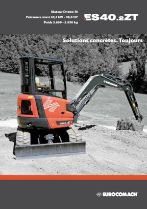 Minibagger Eurocomach ES 40.2 ZT