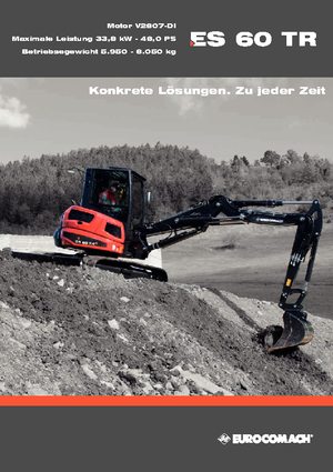 Minibagger Eurocomach ES 60 TR