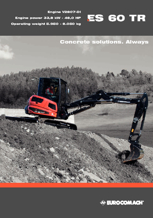 Minibagger Eurocomach ES 60 TR
