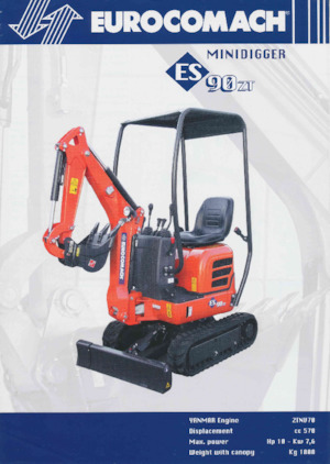 Minibagger Eurocomach ES 90 ZT