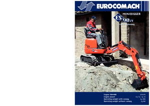 Minibagger Eurocomach ES 90 ZT
