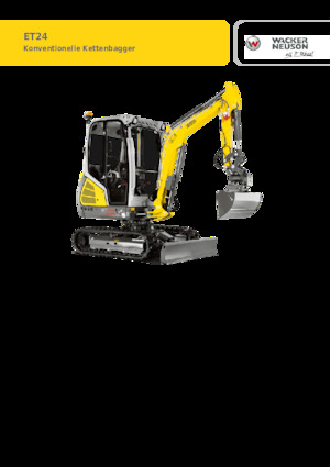 Minibagger Wacker Neuson ET24