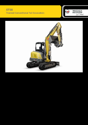 Minibagger Wacker Neuson ET58