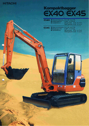 Minibagger Fiat-Hitachi EX 40-2