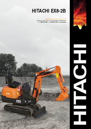 Minibagger Hitachi EX 8-2 B