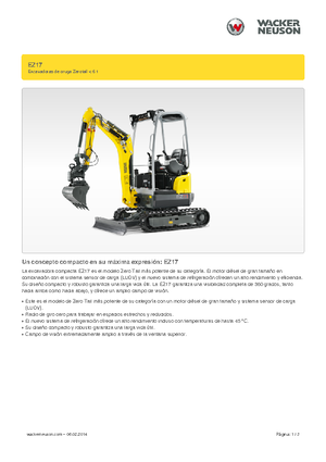 Minibagger Wacker Neuson EZ17