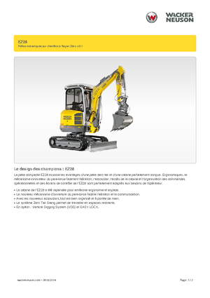 Minibagger Wacker Neuson EZ28