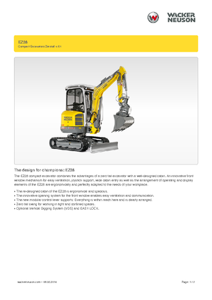 Minibagger Wacker Neuson EZ28