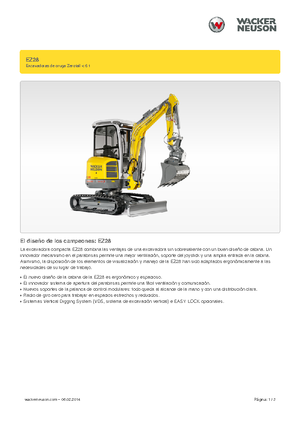 Minibagger Wacker Neuson EZ28