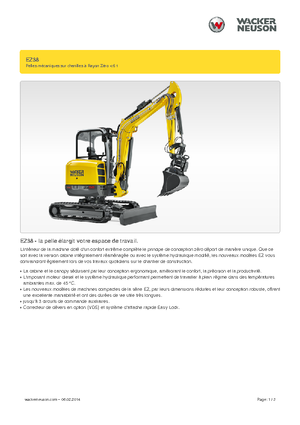 Minibagger Wacker Neuson EZ38