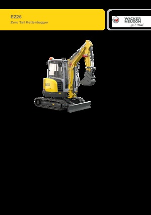 Minibagger Wacker Neuson EZ26