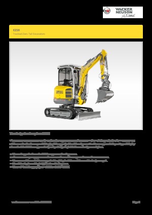 Minibagger Wacker Neuson EZ28