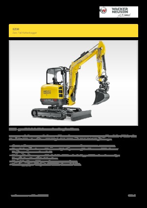 Minibagger Wacker Neuson EZ38