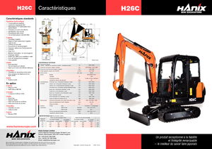 Minibagger Hanix H 26 B