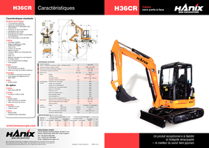 Minibagger Hanix H 36 R