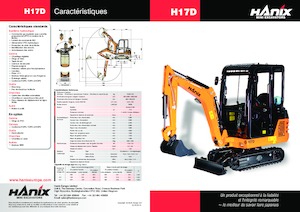 Minibagger Hanix H17D
