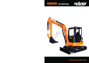 Minibagger Hanix H36CR