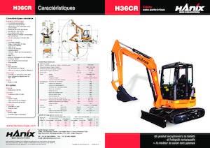 Minibagger Hanix H36CR