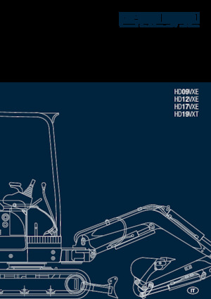 Minibagger Kato Imer HD09VXE