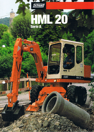 Mobilbagger Terex-Schaeff HML 20