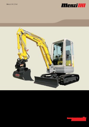 Minibagger Menzi IHI 27v4