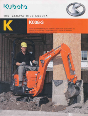 Minibagger Kubota K008-3