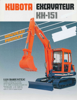 Minibagger Kubota KH151
