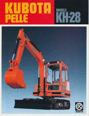 Minibagger Kubota KH28
