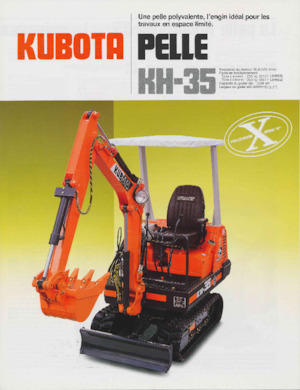 Minibagger Kubota KH35